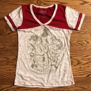 NWOT authentic Harry Potter burn out tee